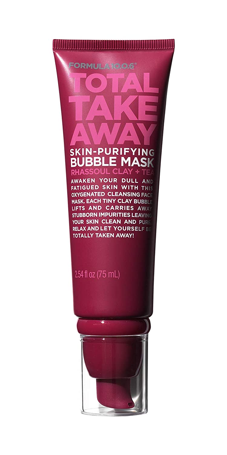 formula 10.0.6 total take away skin purifying bubble mask