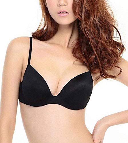 brachy womens padded underwired full cup push up t shirt bra