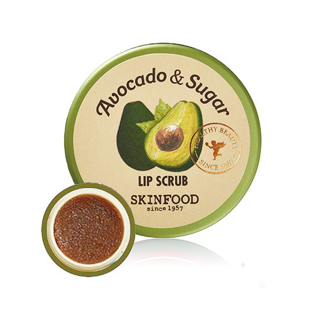 skinfood avocado and sugar lip scrub